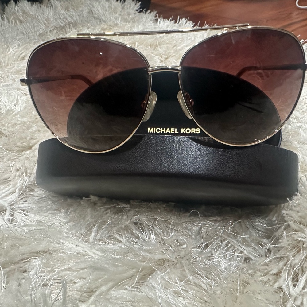 Michael Kors Aviator Sunglasses